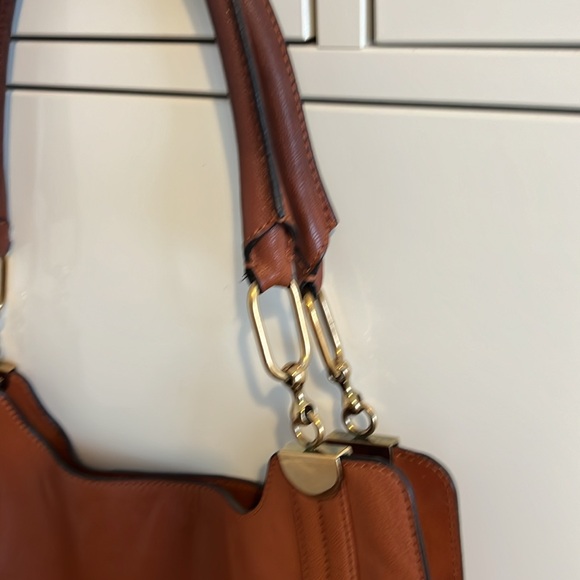 Chloé Brown Leather Shoulder Tote Bag | Gold Hardware | Snap Closure | VGC - Picture 5 of 12